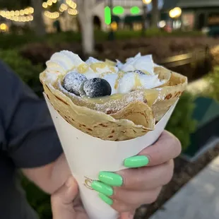Lemon blueberry