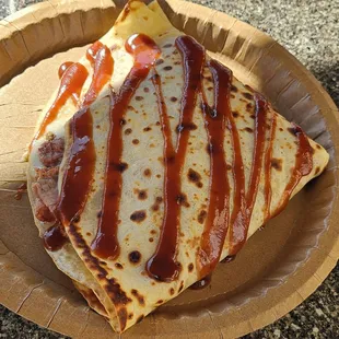 Smoked Brisket Crepe