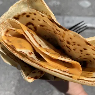 Savory Brisket Crepe