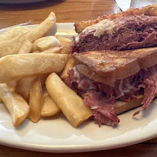 Reuben and fries