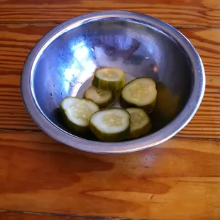 Homemade pickles