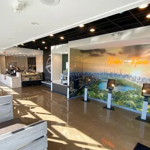 interior, sushi and sashimi