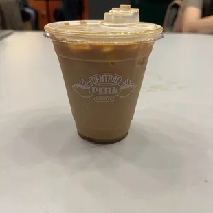 Iced Caramel Latte