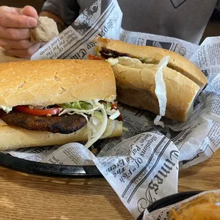 Hamburger PoBoy