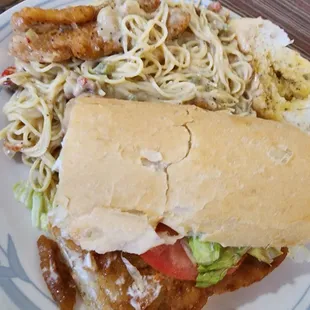 panned poboy!! I loved it!