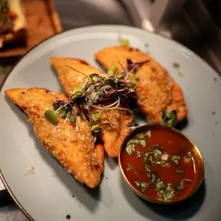 Chef Jacinda West Birria Empanadas...
