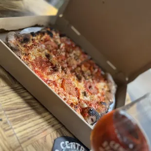 Pepperoni and homemade sausage