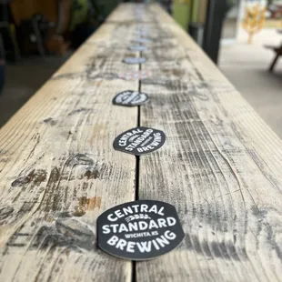 The front table is set for you.
