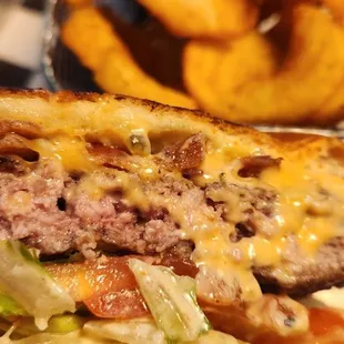 Juicy burger