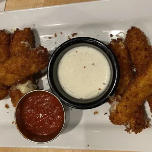 Panko-Crusted Fried Cheese