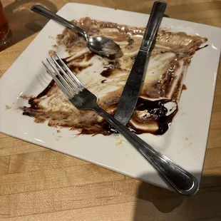 Brownie Sundae was delicious