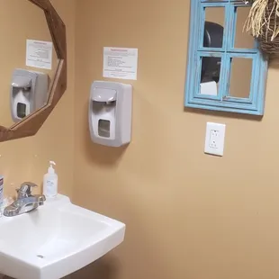 Clean bathroom