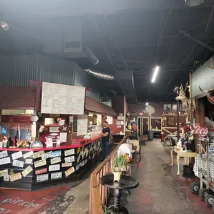 View of the ordering counter from just inside the front door. This photo was taken well after the lunch hour rush. No line at about 2pm.