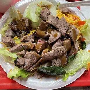 Small Salad with Brisket