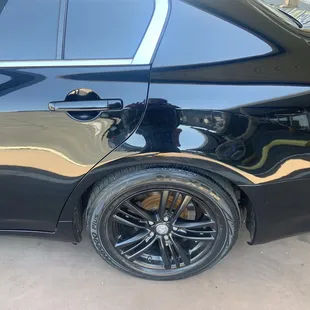 Powder coated wheels