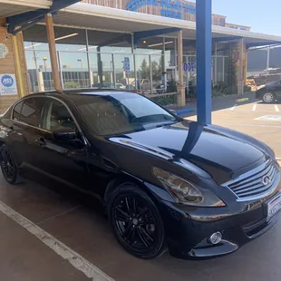 New paint all over, wheels and smoked head lamps!