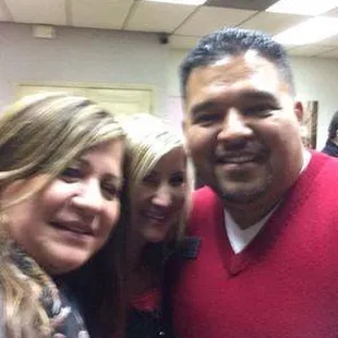 Rosa Gonzalez from PMZ Real Estate and Macy Caldwell from North American Title