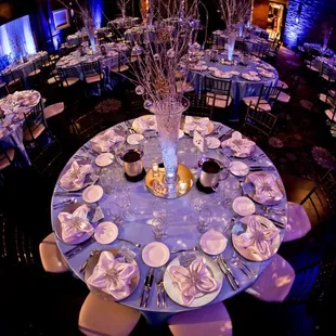 NYE celebration all set up for a great evening of fun to be had.