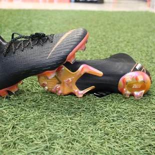 Nike Mercurial Superfly VI Elite FG Soccer Cleat - Black/Total Orange/White In Stock Limited Supply