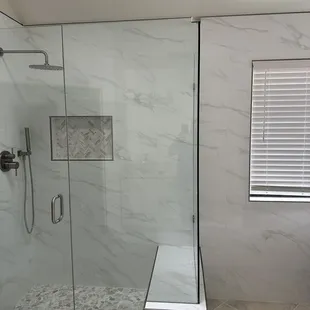 Restored shower plus bathroom