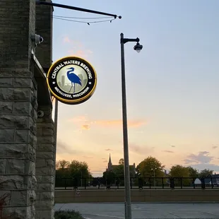 the outside of the building