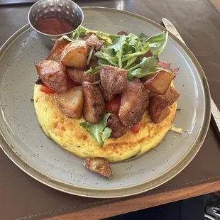 7th Ave. Chorizo and Spinach Cuban Frittata