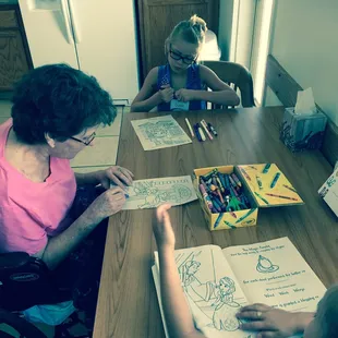 Family time in the apartments they provide for your loved ones while at CNS