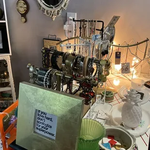 Even some nice things for your ears, neck and wrists