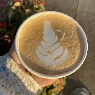 Lemongrass latte