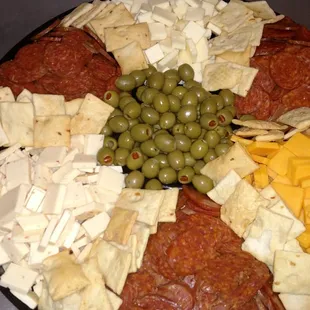 Pepperoni and Cheese Tray