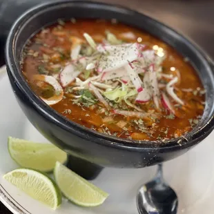 Pozole close up