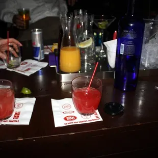 Bottle service aftermath