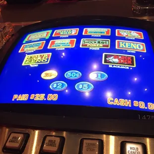 You got options. I just won $25