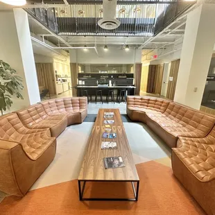 Communal area and kitchen