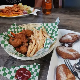 seafood, fish and chips, food, fish