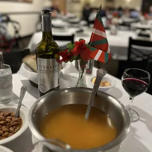 Soup du Jour, Beans &amp; Bread