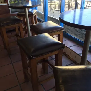 Indoor cocktail tables