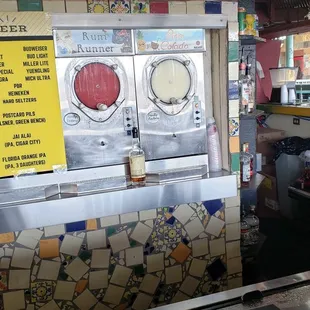 Frozen drink options