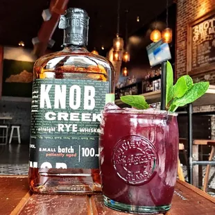 Bourbon drinks at Centro