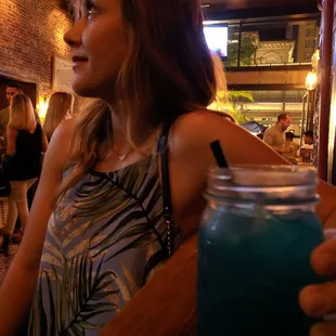 Blue drink