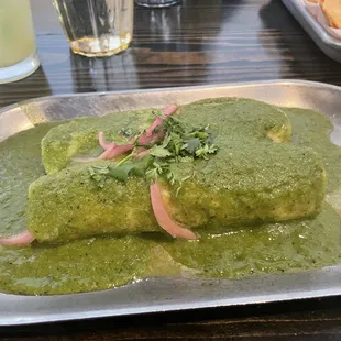 Poblano Enchiladas