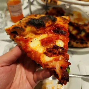 pizza, food