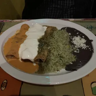 Enchiladas de la familia