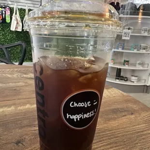 iced americano