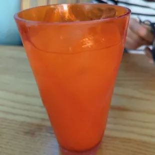 Passion and pineapple juice.  Delicious