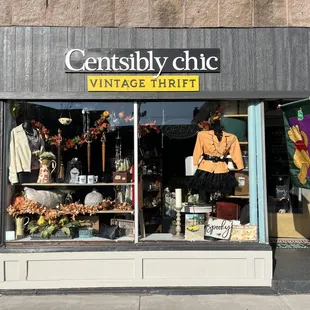 Front of store front