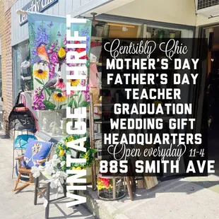 Centsibly Chic has a huge variety of items, for your special occasion.