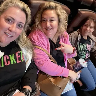 11/22/2024 Came to watch WICKED. Me, Lizzy &amp; Lisa