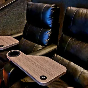 Comfortable reclining seats