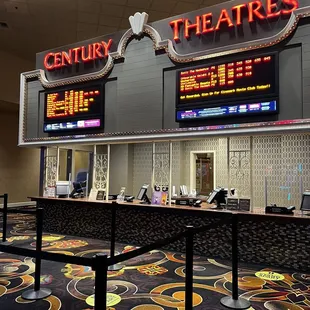 The front box office